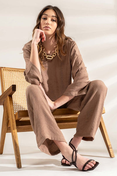 Wide Leg Lightweight Pant