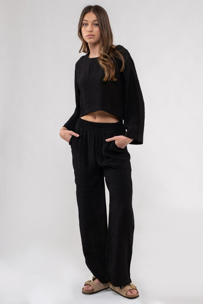 Wide Leg Lightweight Pant