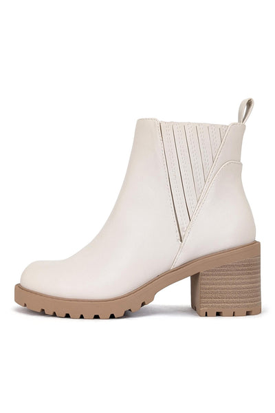 Chunky Nude Boot