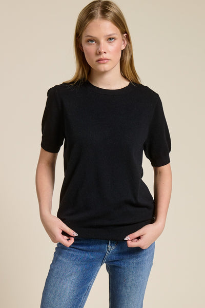 Cashmere Short Sleeve Sweater