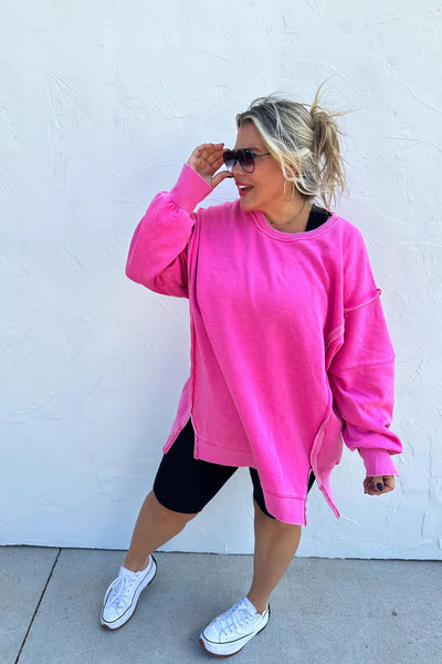 Vintage Wash Pullover Sweatshirt