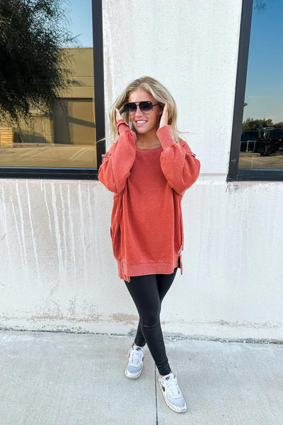 Vintage Wash Pullover Sweatshirt
