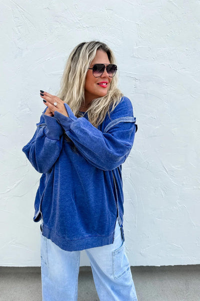 Vintage Wash Pullover Sweatshirt