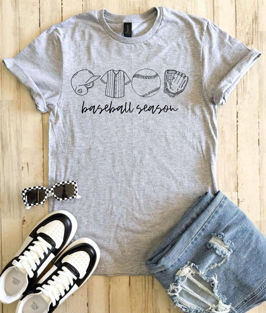 Baseball Season Graphic Tee