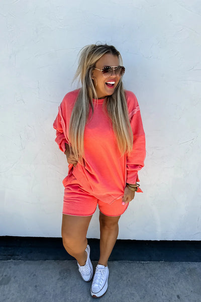 Vintage Wash Pullover Sweatshirt