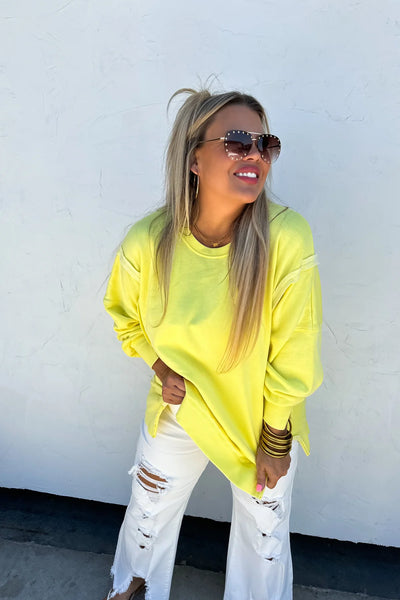 Vintage Wash Pullover Sweatshirt