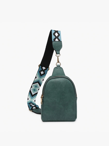 Crossbody Guitar Strap Sling Bag