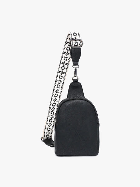Crossbody Guitar Strap Sling Bag