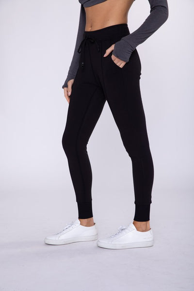 Paneled Slimming Joggers