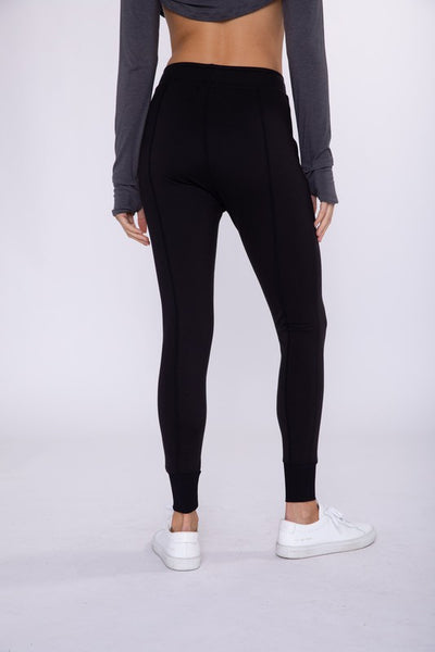 Paneled Slimming Joggers