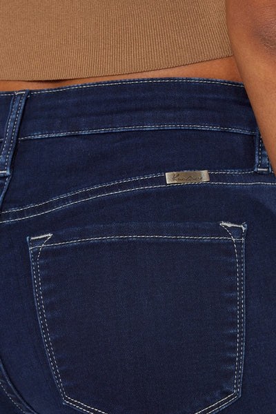 KanCan Dark Wash Bermuda Short