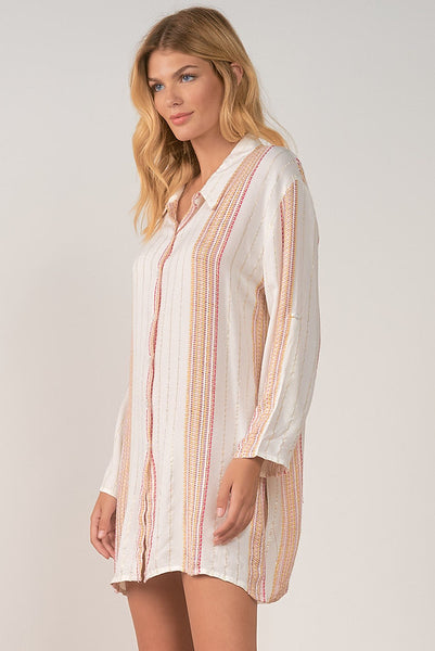 Elan Shimmer Tunic Dress