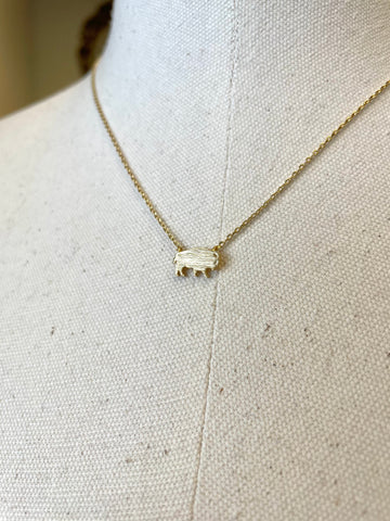 Bison Necklace