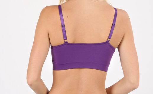 Criss Cross Adjustable Padded Bralette