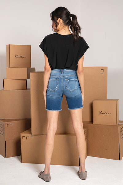 KanCan 5 Button Bermuda Shorts