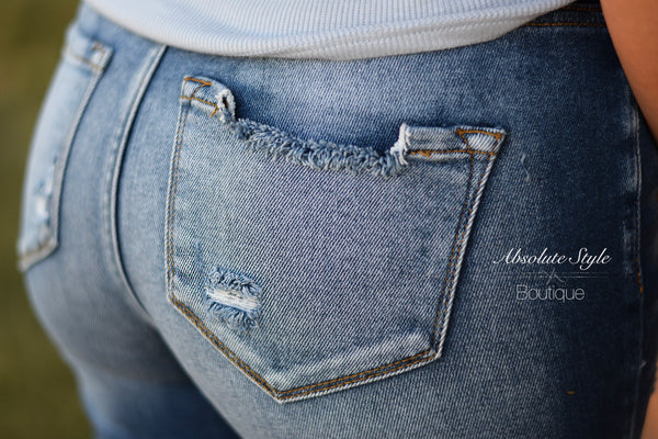 KanCan 5 Button Bermuda Shorts