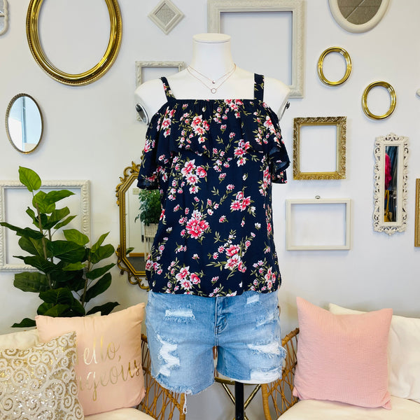 Floral Off-Shoulder Top