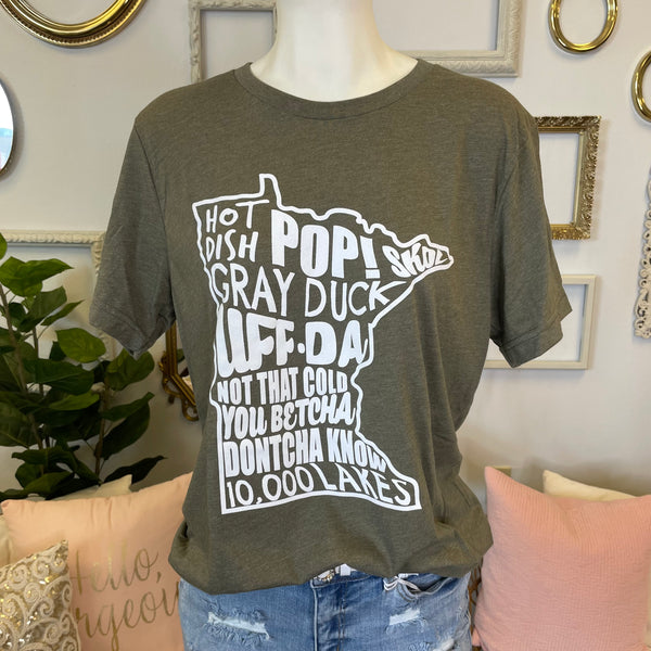Minnesota Sayings Tee