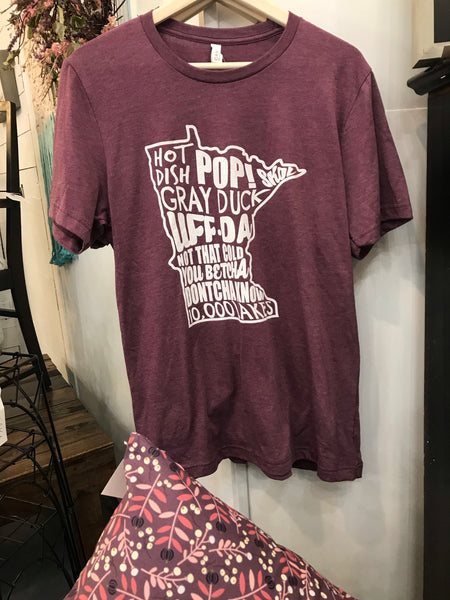 Minnesota Sayings Tee