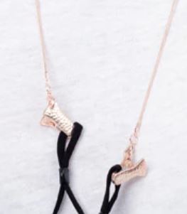 Rose Gold Chain Mask or Glasses Retainer