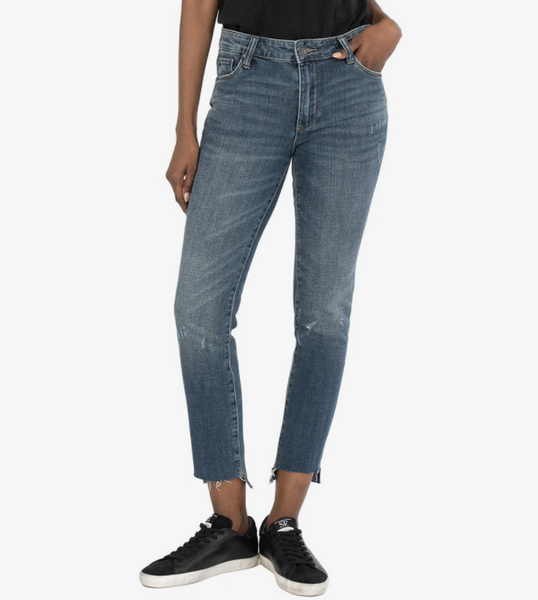 KUT Denim Ankle Straight Leg