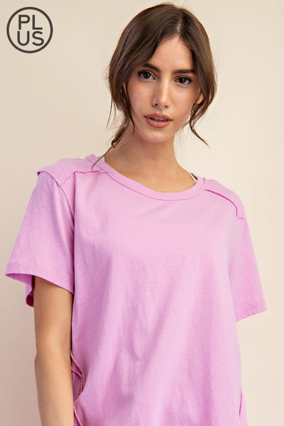 Mineral Wash Slub Top PLUS