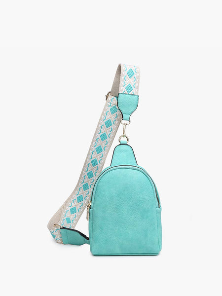 Crossbody Guitar Strap Sling Bag