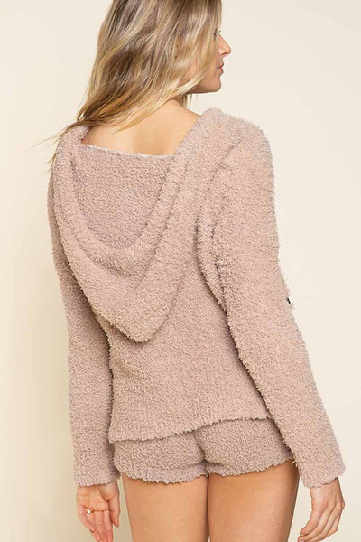 Hooded Fleece Sweater