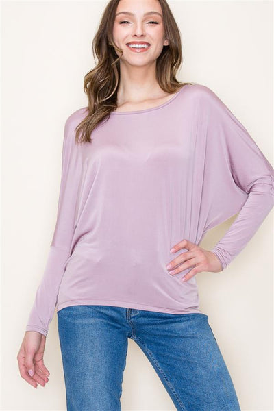 Stretchy Dolman Sleeve Top