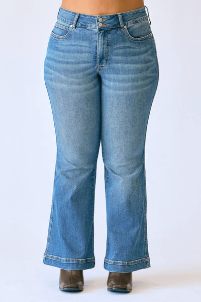 Judy Blue Tummy Control Petite Flare