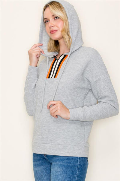 Hooded Spuds Quarter Zip