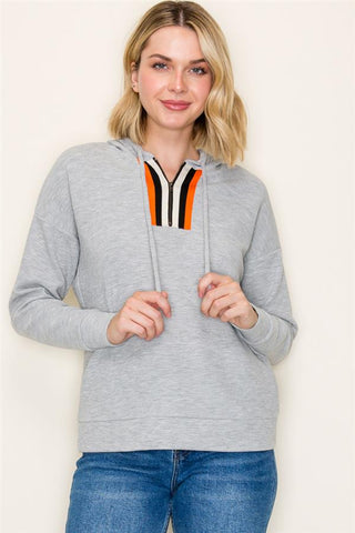 Hooded Spuds Quarter Zip