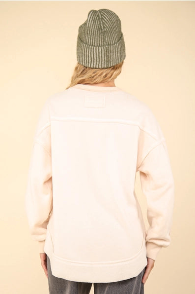 Fleece Pocket Long Sleeve