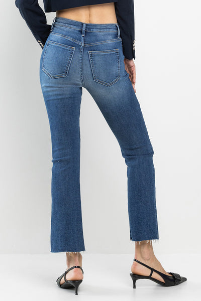 Sneak Peek High Rise Kick Flare Jeans