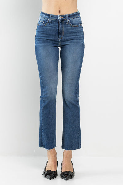 Sneak Peek High Rise Kick Flare Jeans