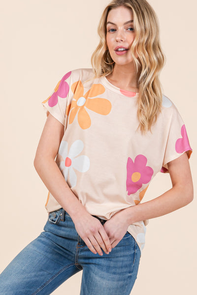 Retro Flower Top