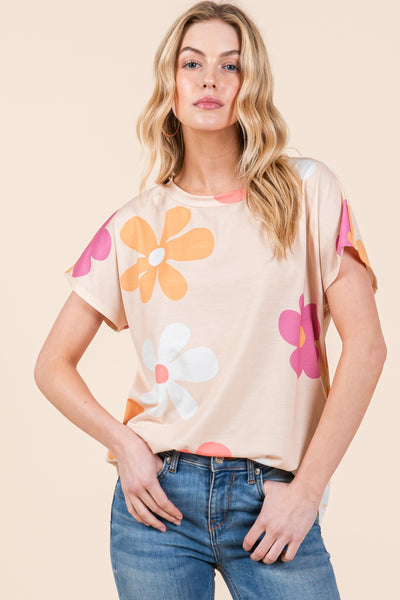 Retro Flower Top