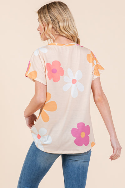 Retro Flower Top