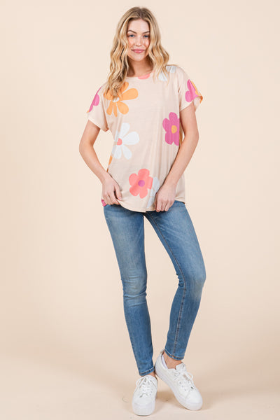 Retro Flower Top