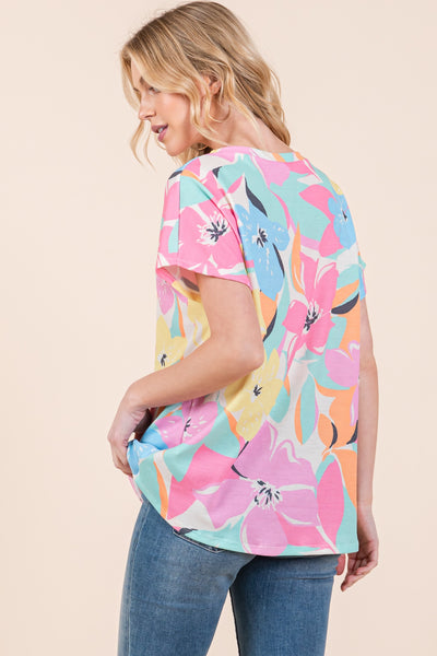 Tropical Flower Top