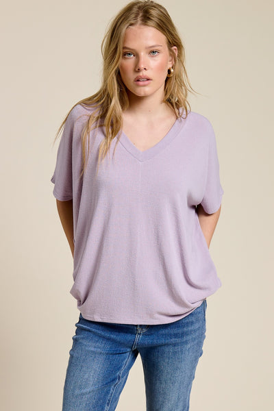 Margo V-Neck Dolman Sleeve Top