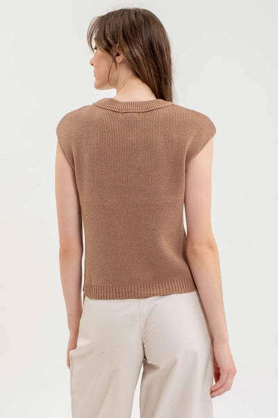 Mocha Sweater Vest