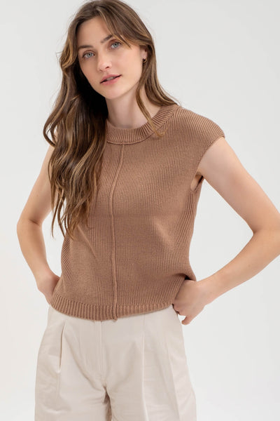 Mocha Sweater Vest