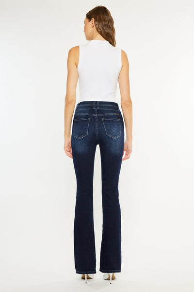 High Rise Skinny Bootcut Jeans AMBER