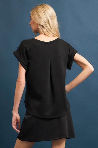Scuba Short Sleeve + Pocket Shorts Lounge Set
