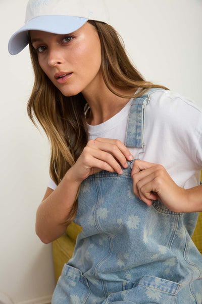 Dandelion Denim Overall Dress