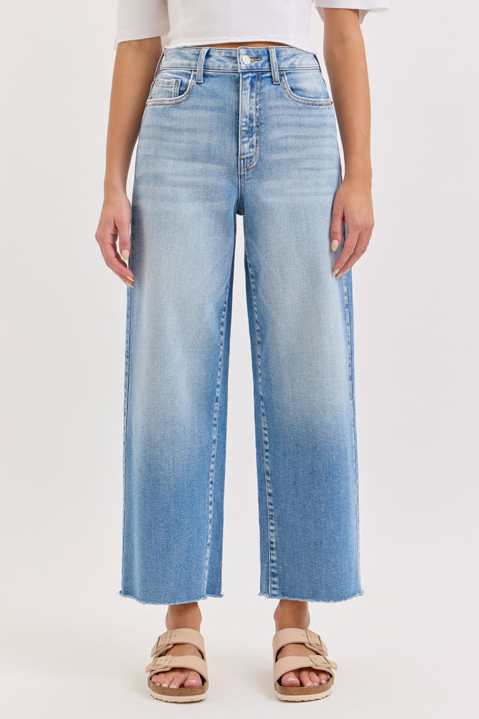 Cello Wide Leg Light Wash Jean