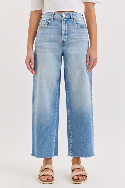Cello Wide Leg Light Wash Jean