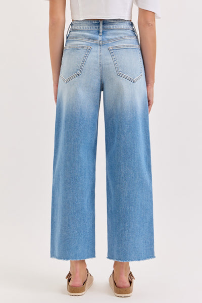 Cello Wide Leg Light Wash Jean