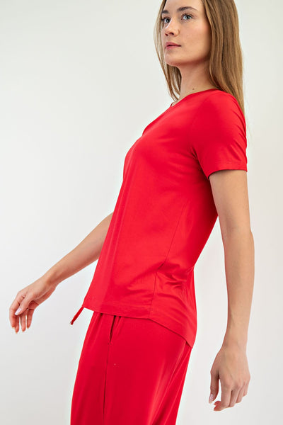 Classic Short Sleeve Modal Top